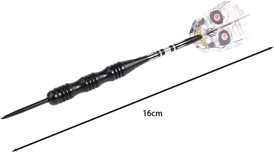 Dailygoody - Dartpijlen Set - Professionele dartset - 24 gram - Inclusief tas - Voor beginners en gevorderden - Ideaal voor trainingen en wedstrijden — afbeelding 2