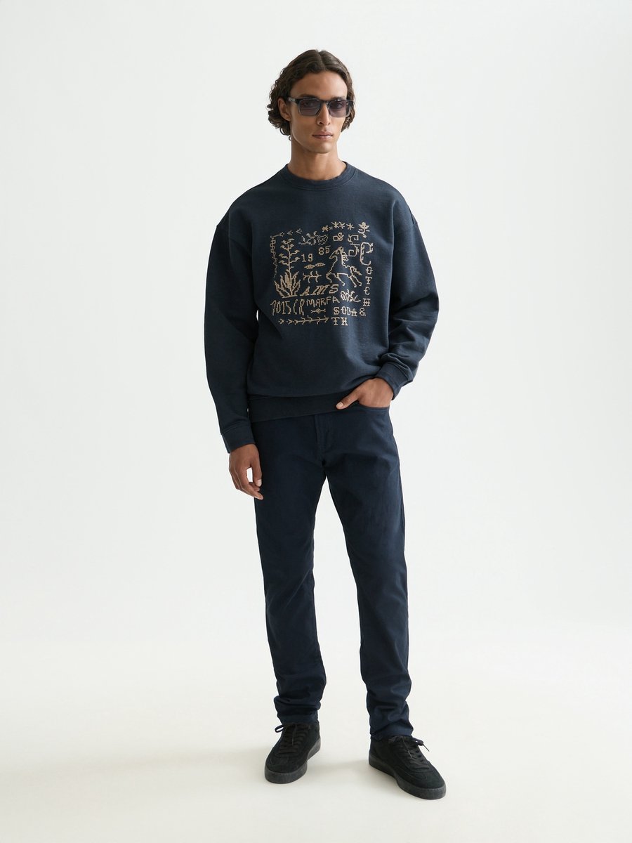 Scotch & Soda Ralston Stretch Cotton-Twill 5-Pocket Pant