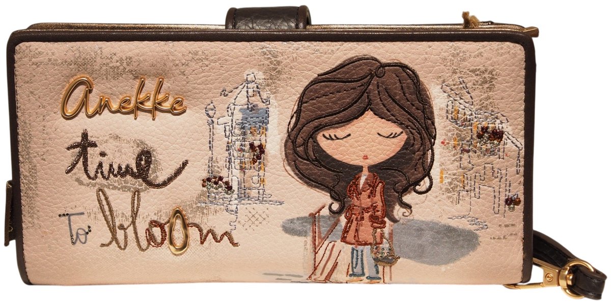 Anekke portemonnee Tulip RFID Wallet Multicolor veelkleurig