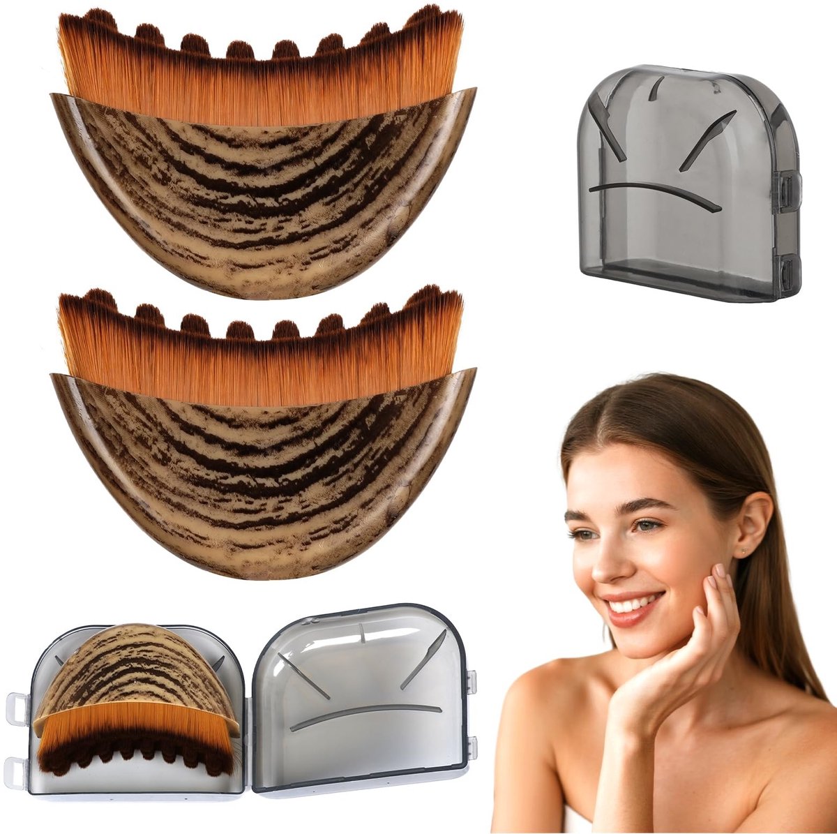 Solidchoice - Ergonomische Lymfatische Gezichtsborstel voor Massage en Lymfedrainage
