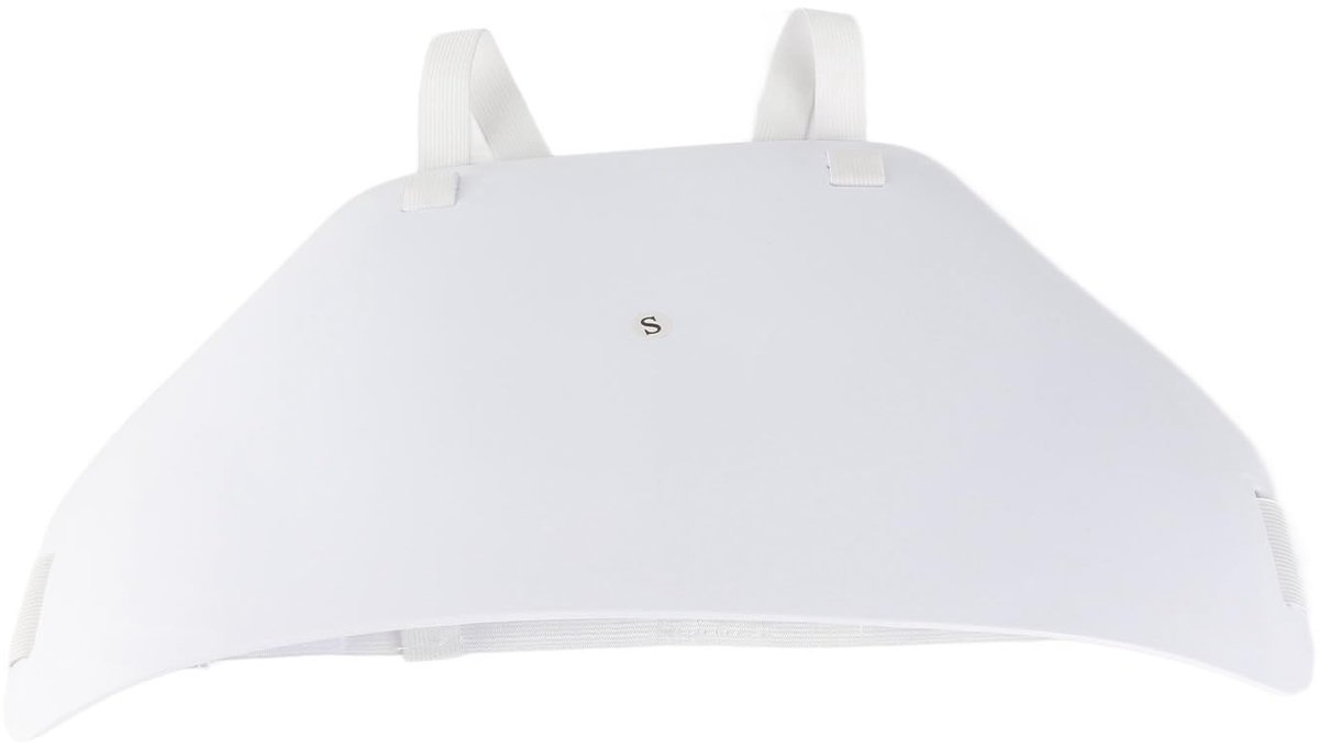 Solidchoice - Lichtgewicht PVC Borstbeschermer met Verstelbare Band