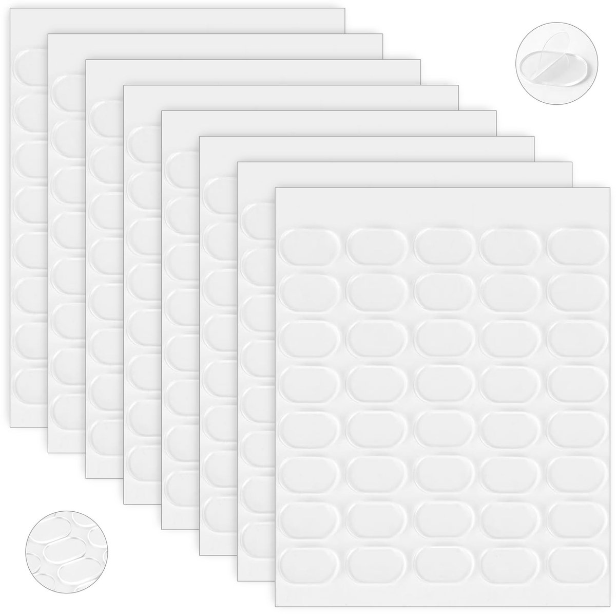 Solidchoice - 8 Vellen Dubbelzijdige Kleurpuntjes voor DIY Projecten
