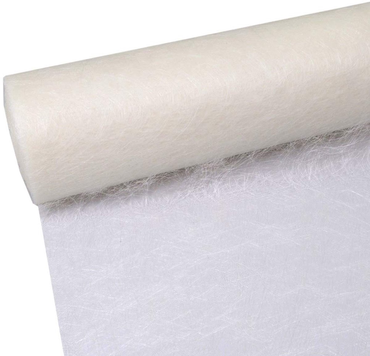 Solidchoice - Sizoflor Tafelband - Crème Wit, 60 cm Breed, 25 m Rol