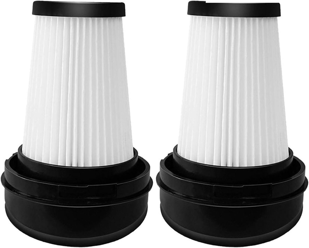 2 stuks-VCH9632 filterpatroon - Grundig stofzuigerfilterpatroon - Stofzuigeraccessoire - Geschikt voor VCH9629, VCH9630, VCH9631, VCH9632 - Wit - 98*70*40 mm