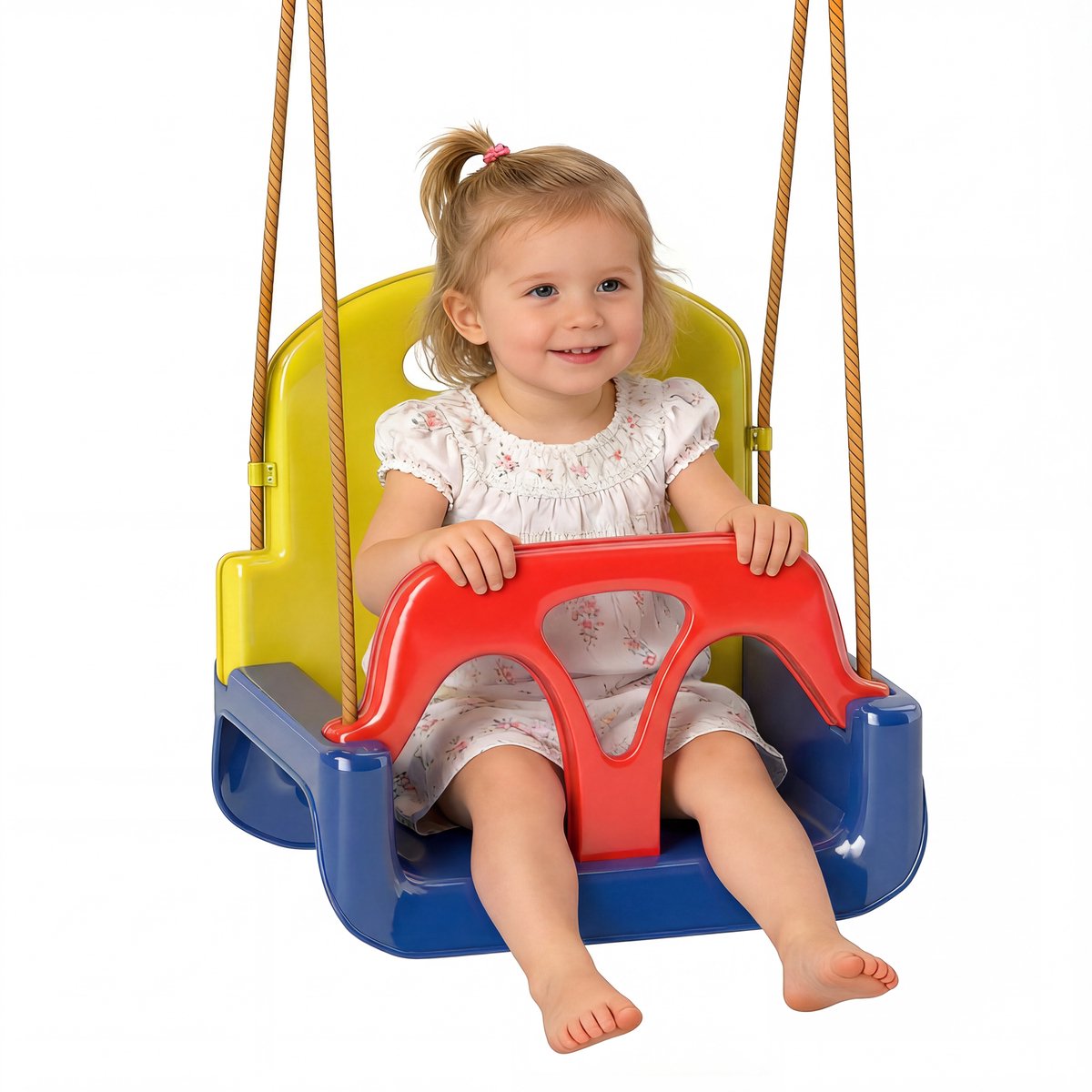 Outsunny Kinderschommel - PP - 42x33x180cm - Meerkleurig