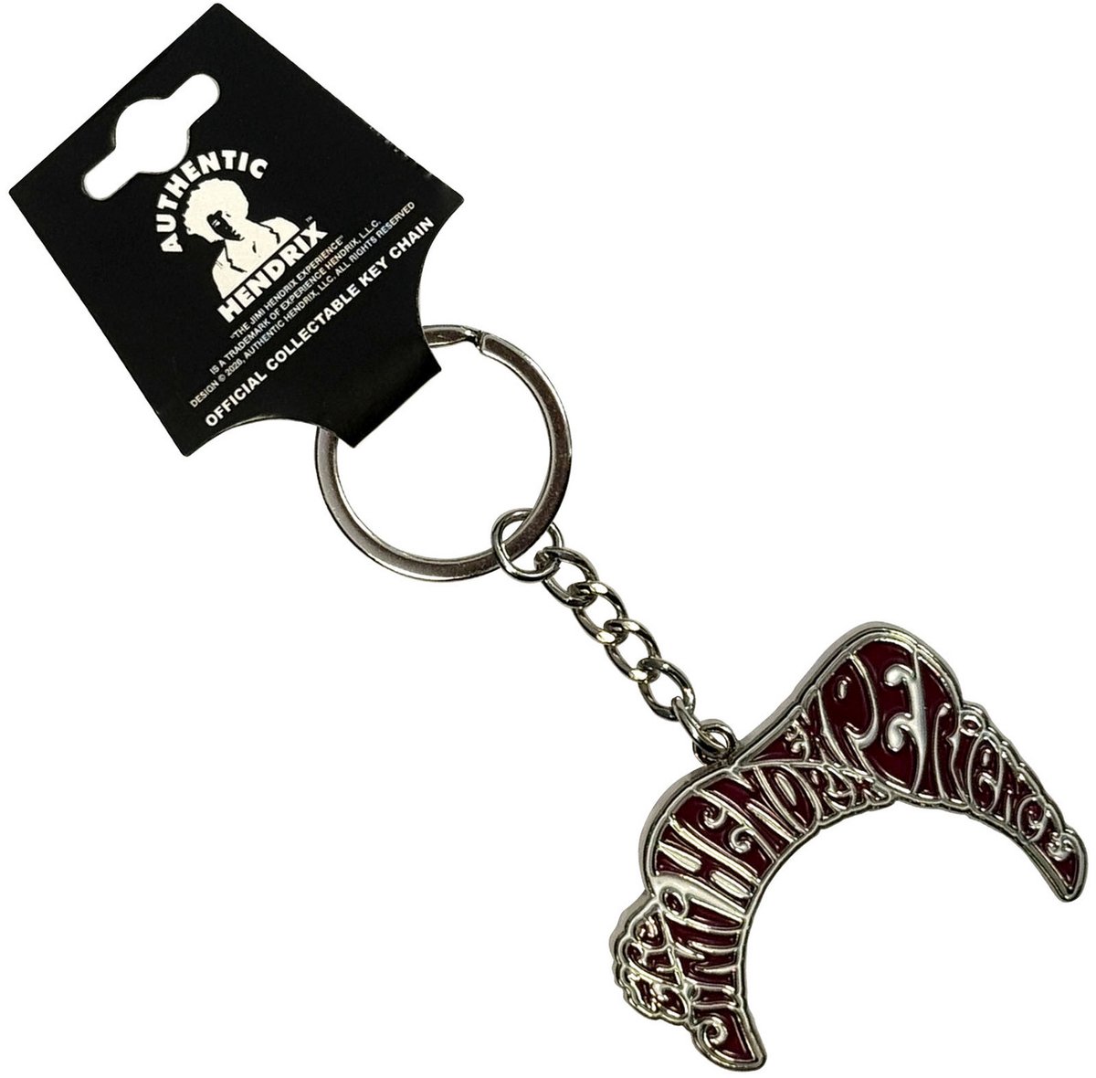 Jimi Hendrix - Swirl Logo - Sleutelhanger