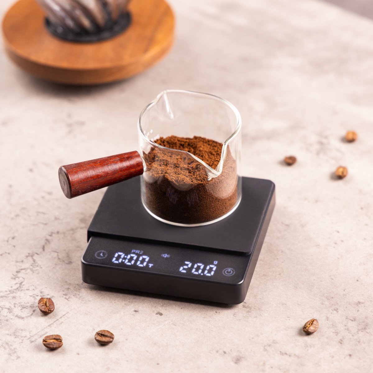 SORSO Smart Mini Koffieweegschaal - Zwart