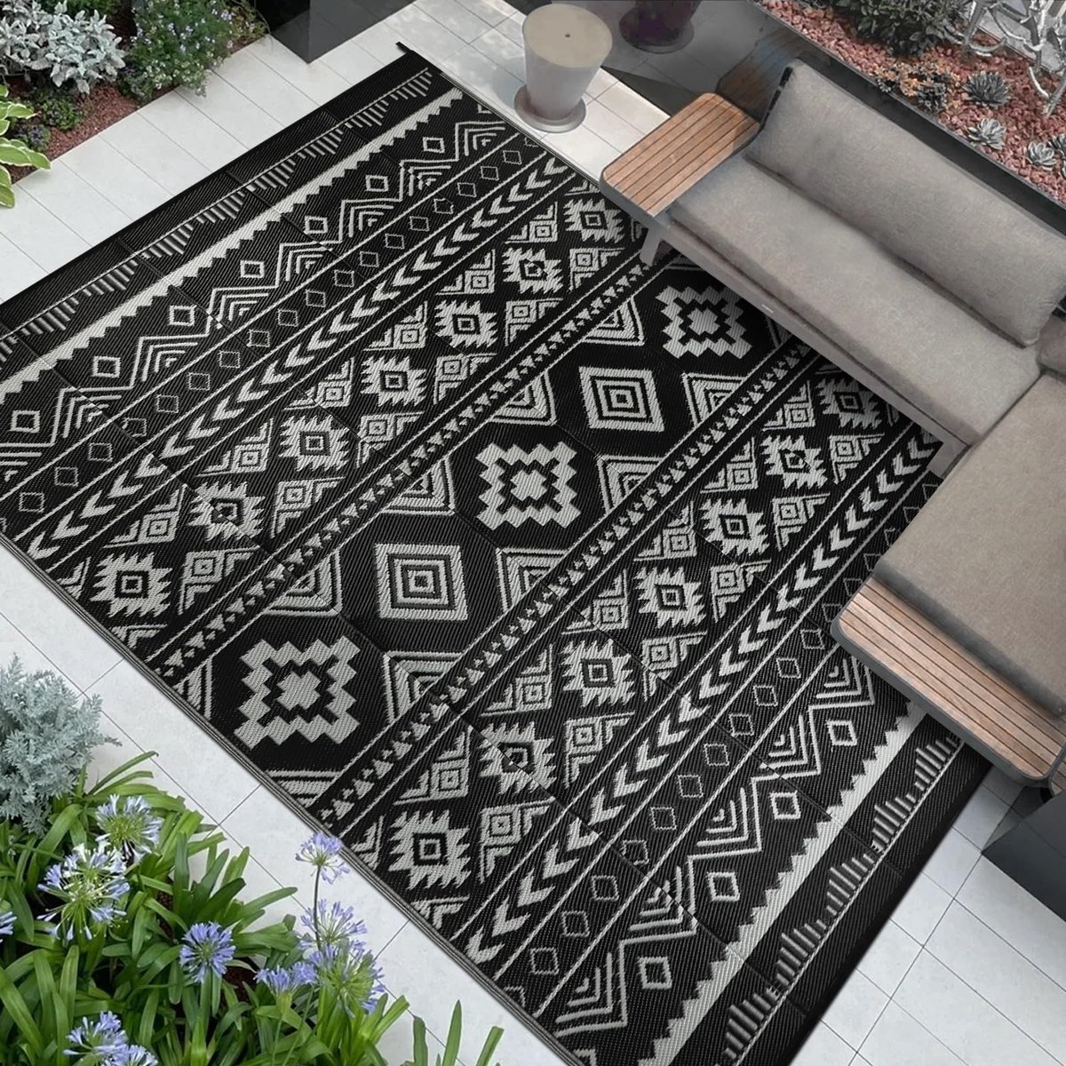 Solidchoice - Waterdichte Buitenmat voor Tuin en Patio