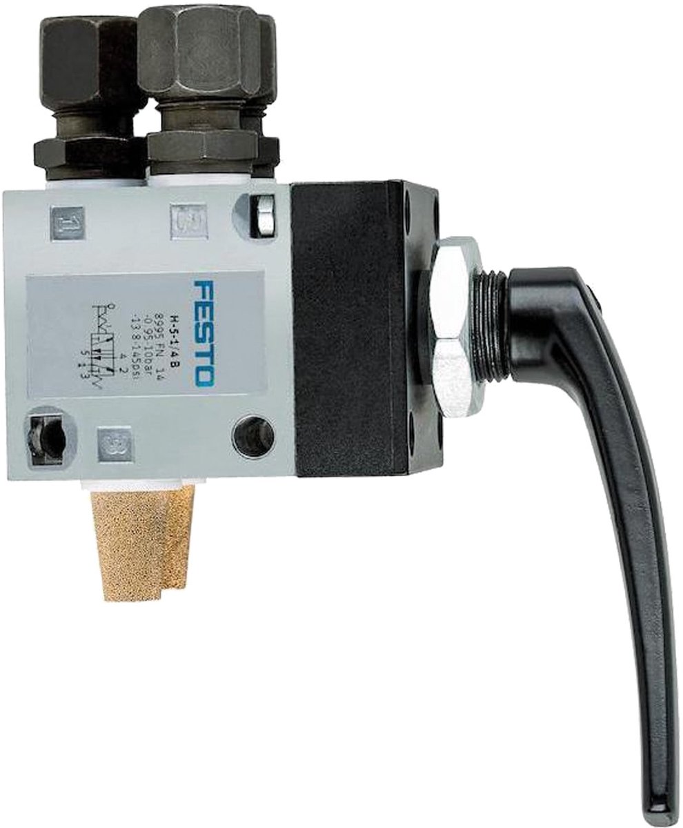 Röhm LUCHT-HANDVENTIEL LHV R1/4 KP - 418224