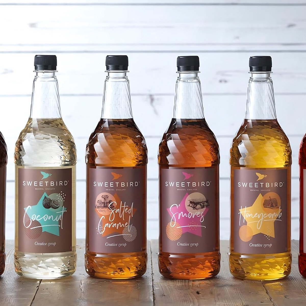 Koffiesiroop Sweetbird Salted Caramel, 1 l