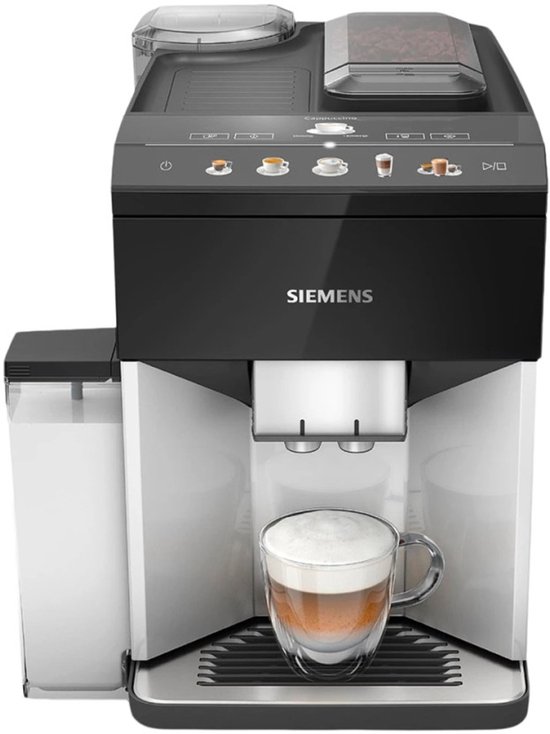 Siemens EQ500 TQ513R01 - Volautomatische espressomachine - Licht zilver