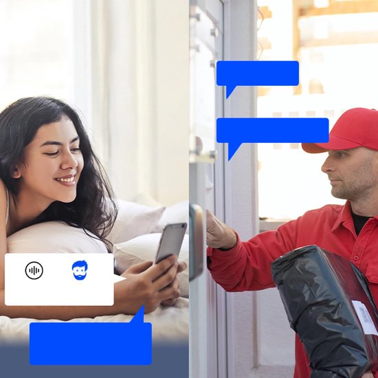 Draadloze Deurbelcamera Met 480p En Infrarood Nachtzicht - Tweewegs Audio Bewegingsmeldingen App-Bediening - 400mAh Snelle Installatie - Ideaal Voor Appartementen En Huizen — afbeelding 4