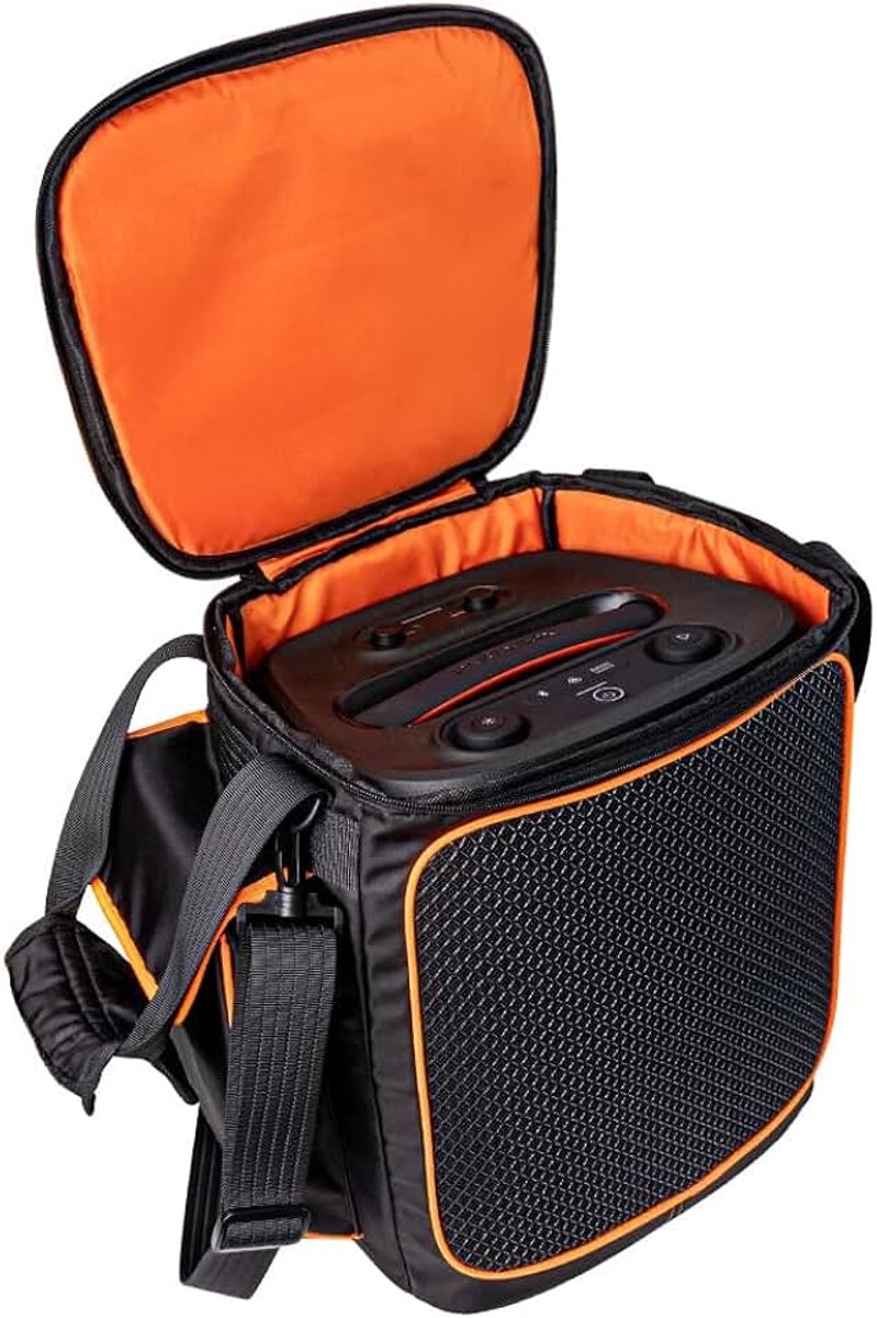 Draagtas voor JBL PartyBox Encore 2 Draagbare Feestluidspreker | Waterdichte Reistas met Schouderriem en Opbergvakken voor Microfoon, Oplader en Accessoires