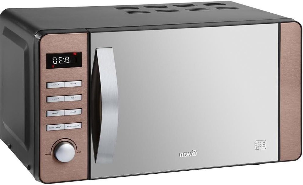 Digitale Magnetron - Oven Apparaat - Snel Eten Opwarmen - Digitale Bediening - 20 Liter - Koper