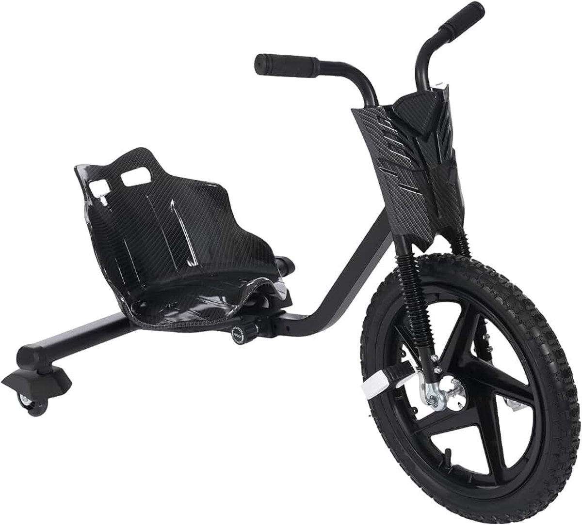 Scooter, verstelbare lengtes, trapdrifting ride, achterwielen met 2 universele wielen, vergrote voorwielen, drifting ride op 3 wielen, voor kinderen vanaf 6 jaar.