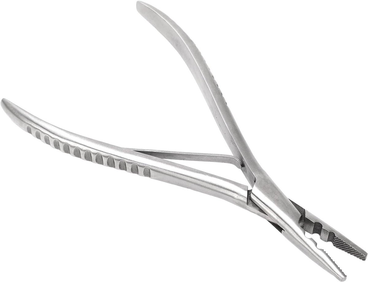 Haarverlengingstang - Styling Tool - Haar Stylen - Ergonomisch Antislip Handvat - Niet gespecificeerd - Zilver