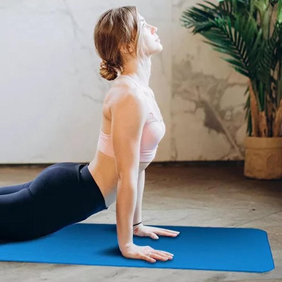 Draagbare Yogamat - Fitness Oefenmat - Thuis en Buiten - Hoge Dichtheid Anti-scheur - 61 x 11 x 11 cm — afbeelding 2