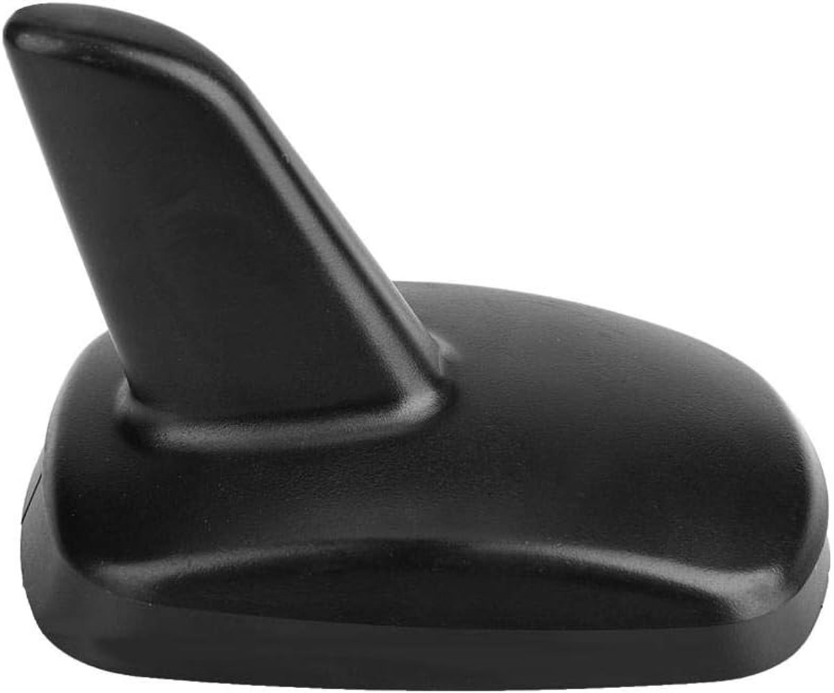 Antenne 3897ZIY ABS auto haai antennea decoratie, AM FM dakantenne haai antenne voor A3 2016-2018 (zwart)
