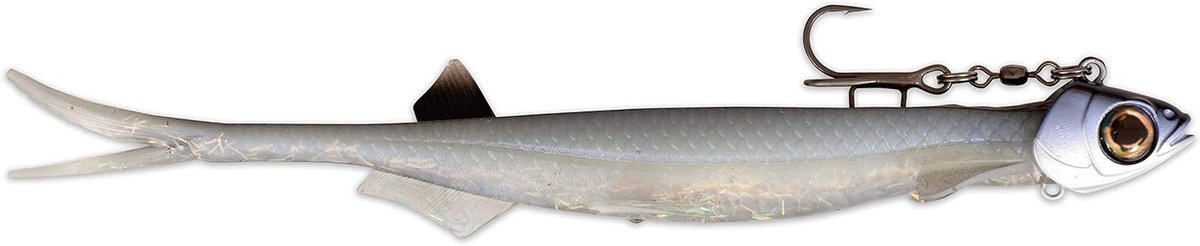 Pelagic Shad Set - Zacht kunstaas rubber vis - Vissen - Voorgemonteerd systeem - 25 cm - Tricky Day
