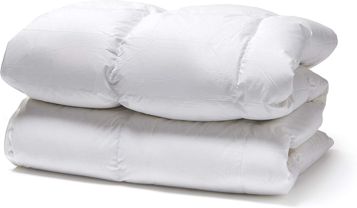 Dekbed 240 x 200 cm - 90% Europese ganzenveren - RDS gecertificeerd - Heerlijk warm voor lente/herfst - SnelShoppen
