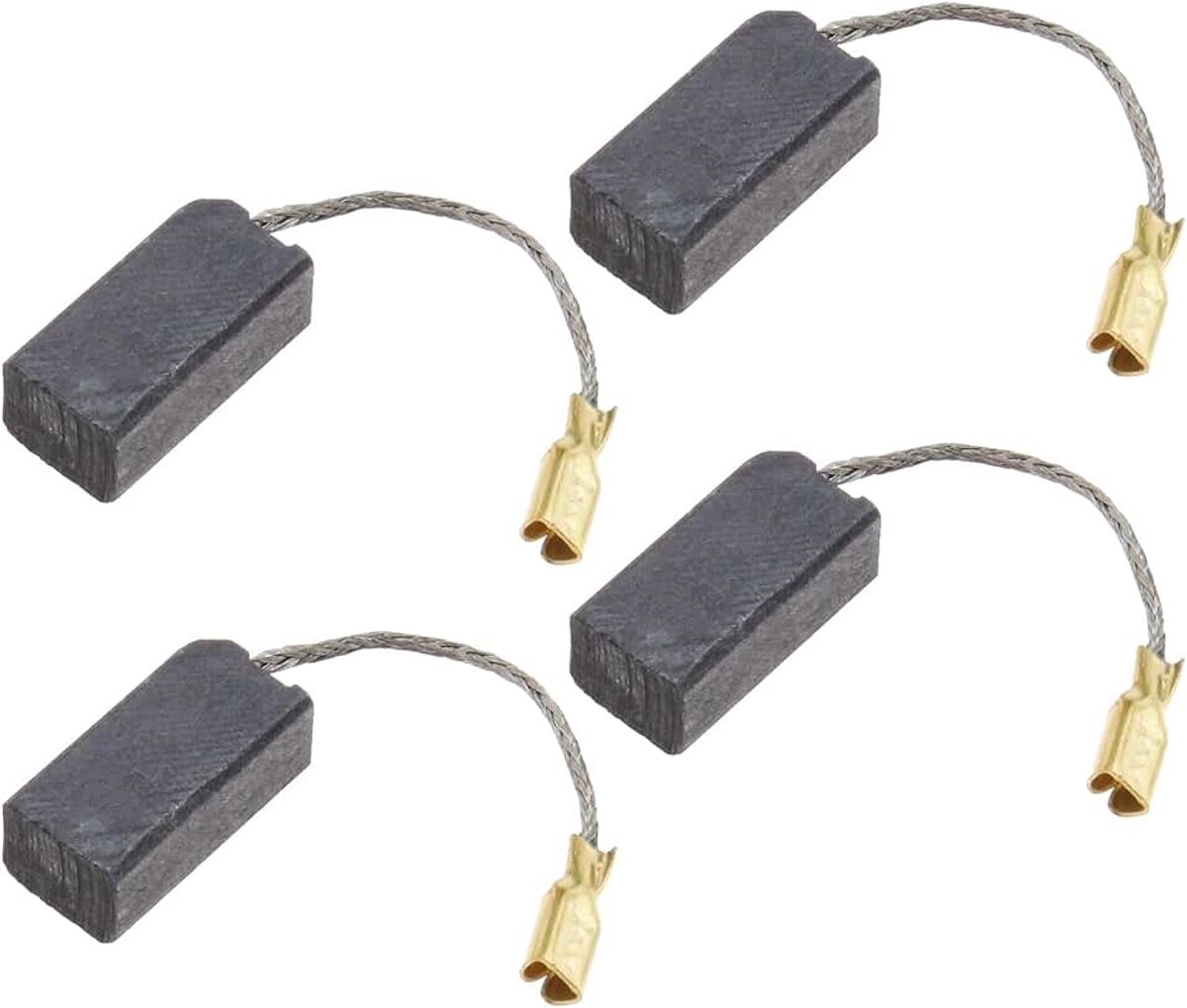 2 paar Koolborstels 16x8x6.3mm met Auto Cut-Off Compatibel met Flex GE5 GE5R GSE5R Vervangingsonderdelen