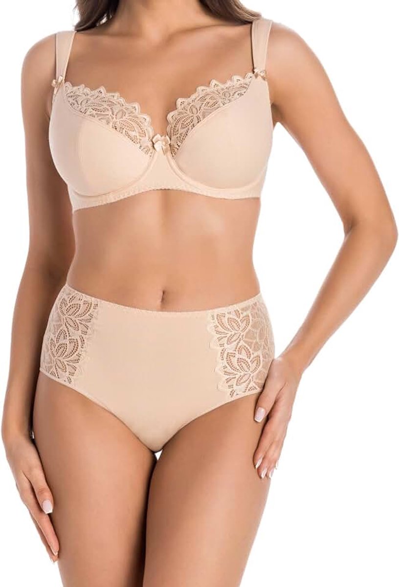 Dames BH semi-gewatteerde Eco Exclusive, Beige, 65G