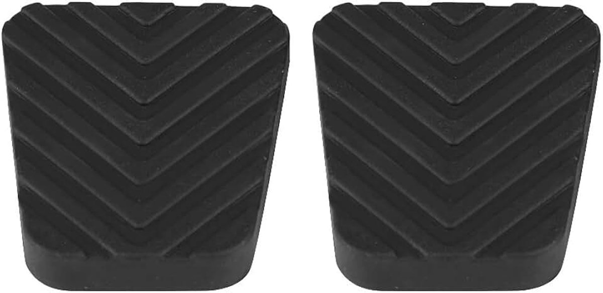 Koppelingsrempedaal rubberen hoes zachte en comfortabele autopedaalblokken voor Accent Elantra Scoupe Tiburon Getz 3282524000 (set van 2)