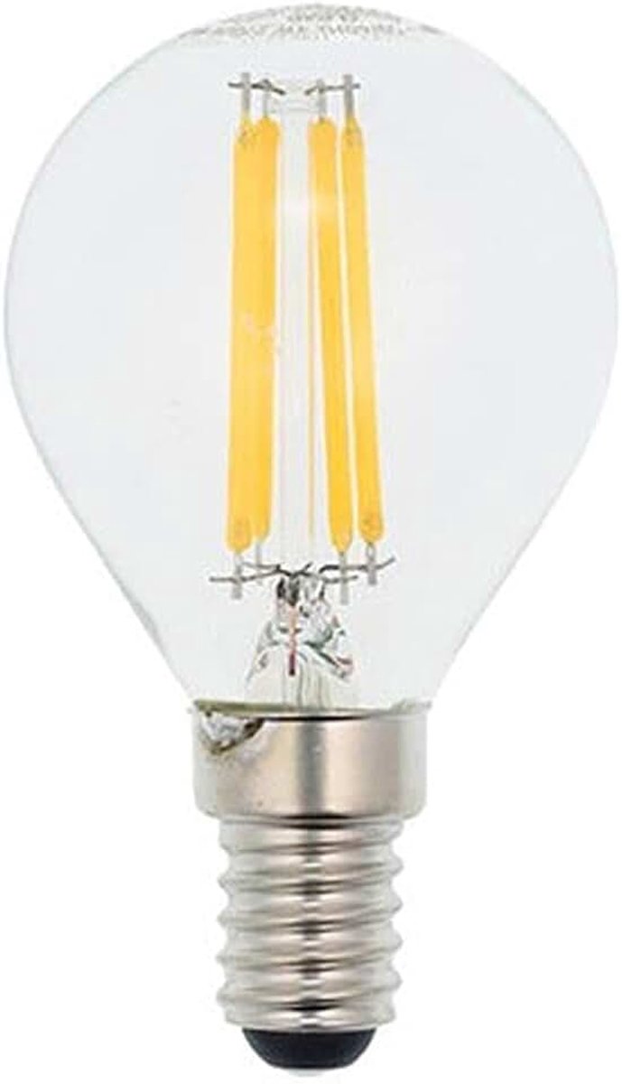 LED Filament Kogellamp G45 E14-6W (vervangt 60W) - 736lm - 4000K - Ø45mm - 220-240V - Energiezuinig