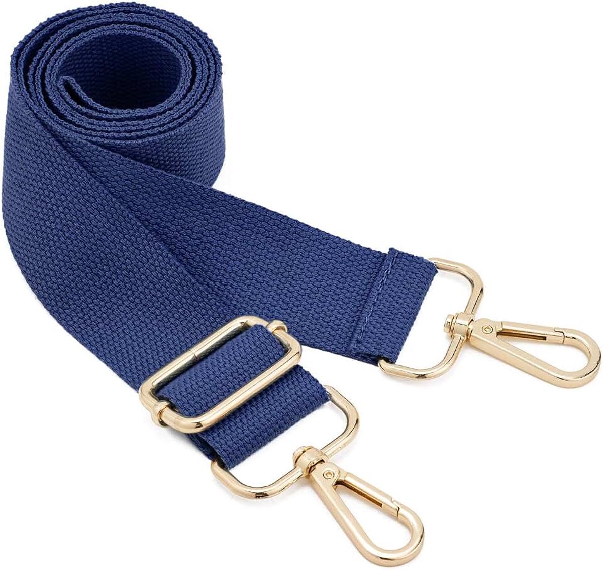 Schoudertassen riem, verstelbare vervangende tas riem met metalen draaibare haken zachte canvas portemonnee riemen schoudertas riem riem messenger bag verwisselbare riem voor crossbody handtas