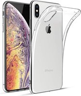 Backcover voor Apple iPhone X - iPhone XS - Transparant Cover Clear TPU Case