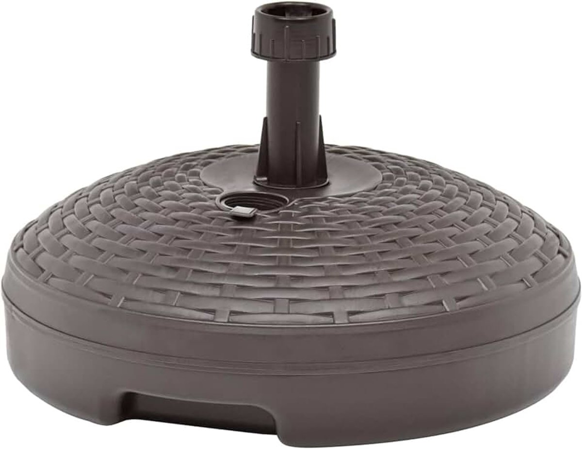 Parasolstandaard, hoogwaardige parasolstandaard, marktparaplustandaard, standaard, tuin, balkonparaplustandaard, hoogwaardige sokkel, parasolhouder voor parasolstokken, zand/water, 20 l,