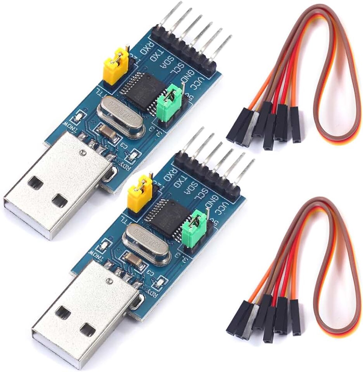 CH341T Downloader Tool - USB naar UART, I2C IIC, TTL adapter - seriële converter voor STC STM PIC