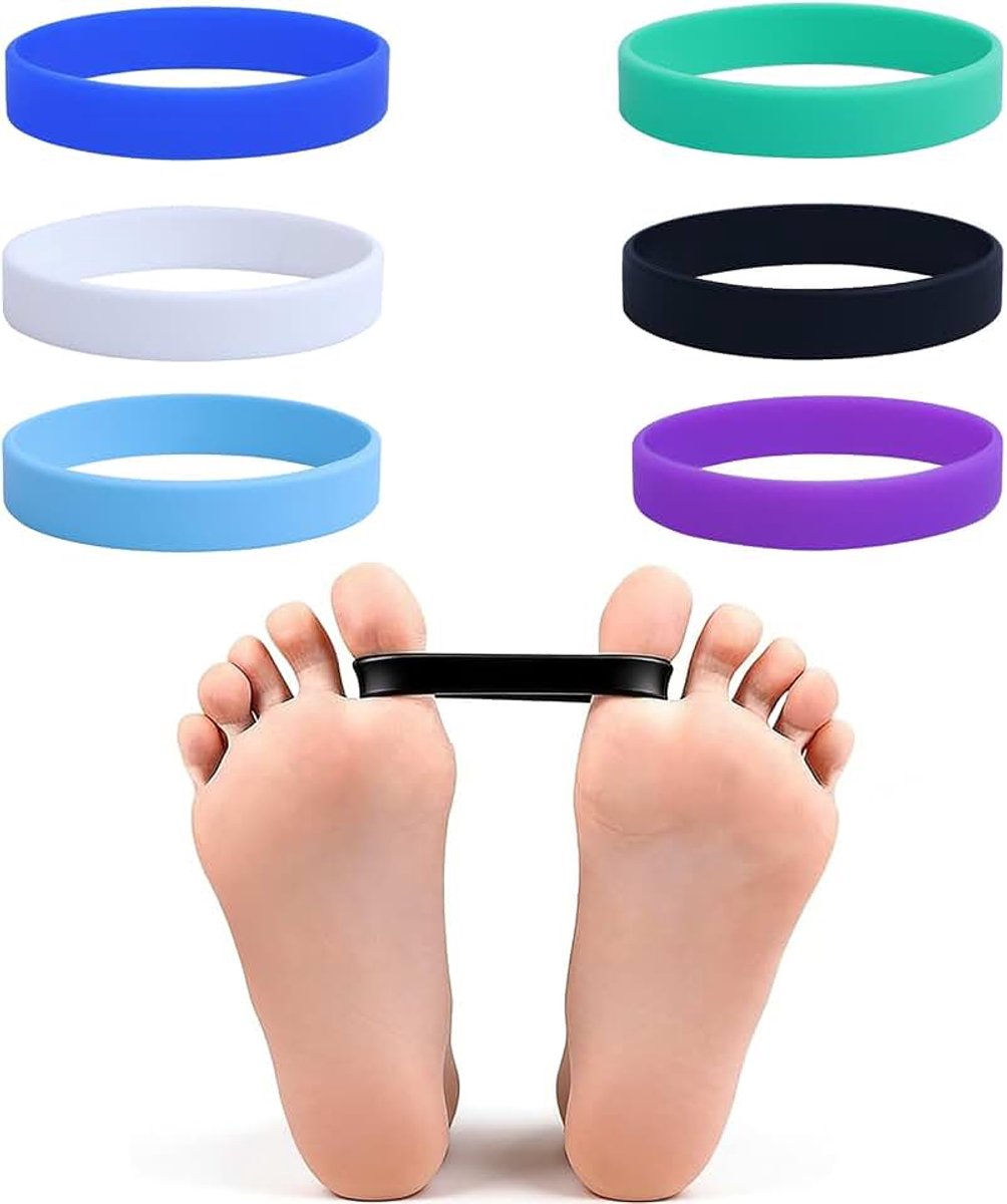 Hallux Valgus teenspreider, trainingsband, voetvingercorrectie, voor vrouwen en mannen, voetbescherming, verlicht ortelpijn