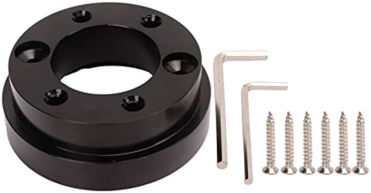 70mm Stuurnaaf Adapter Aluminium voor G25 G27 G29 G920 13 14in Stuurwiel: Stuur-Adaptateur Volant