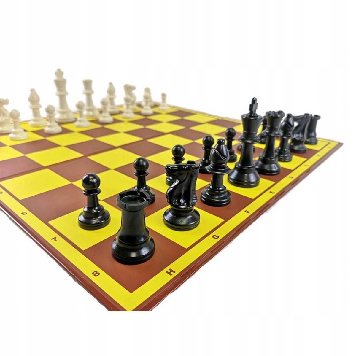 Schaken Set: Toernooi Figuren & Bord - Ideaal voor Scholen