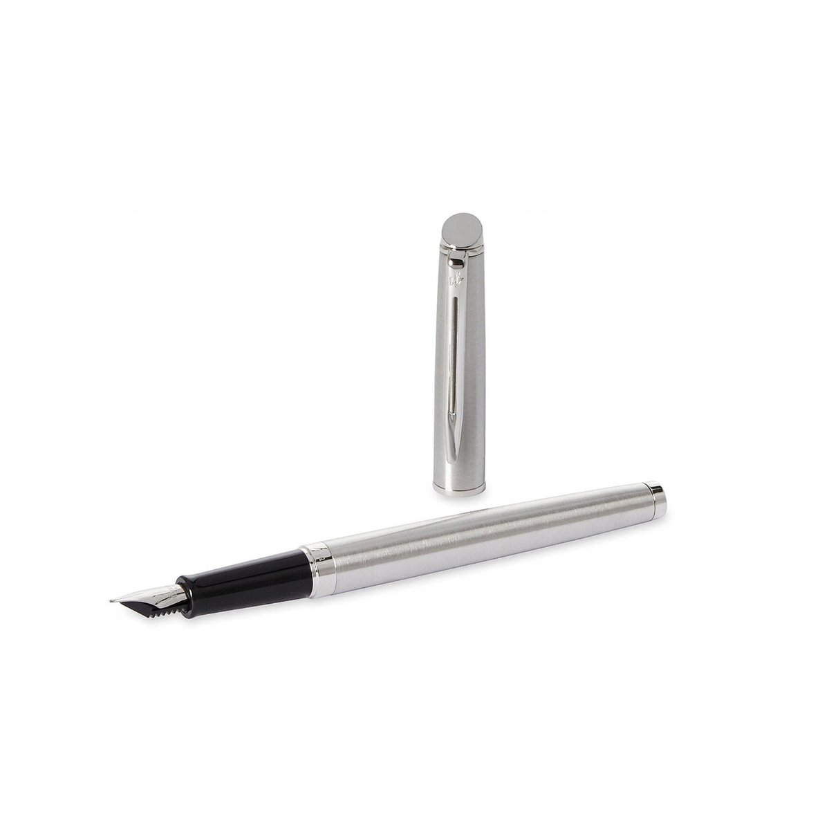 Waterman Hémisphère Vulpen Staal CT F - Elegant Schrijven