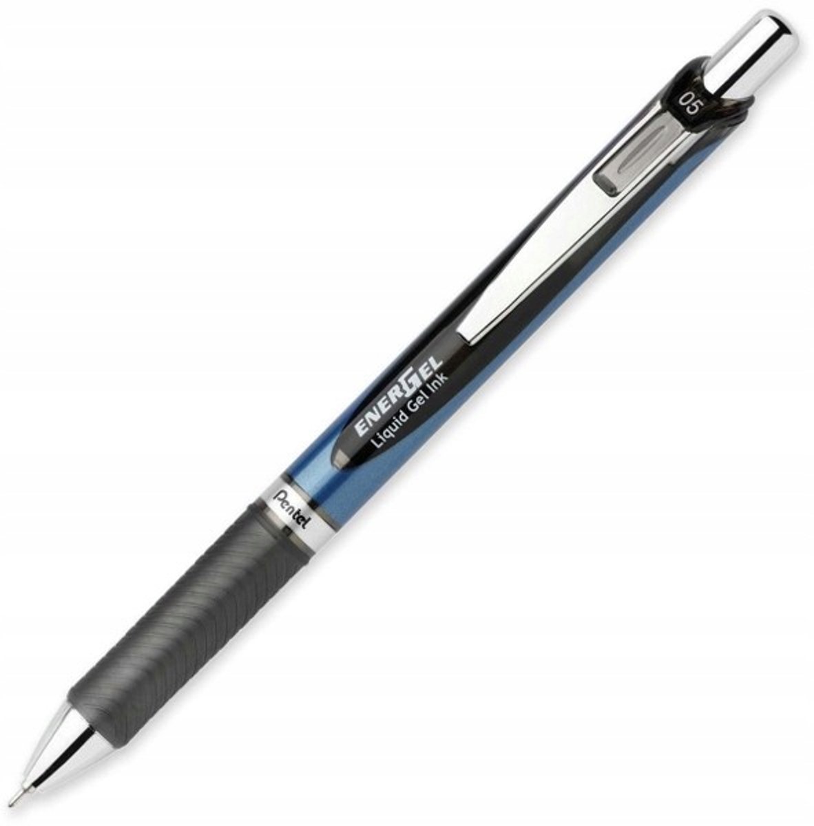 Pentel EnerGel Gel Pen 0.5mm Zwart - Vloeiend en Sneldrogend