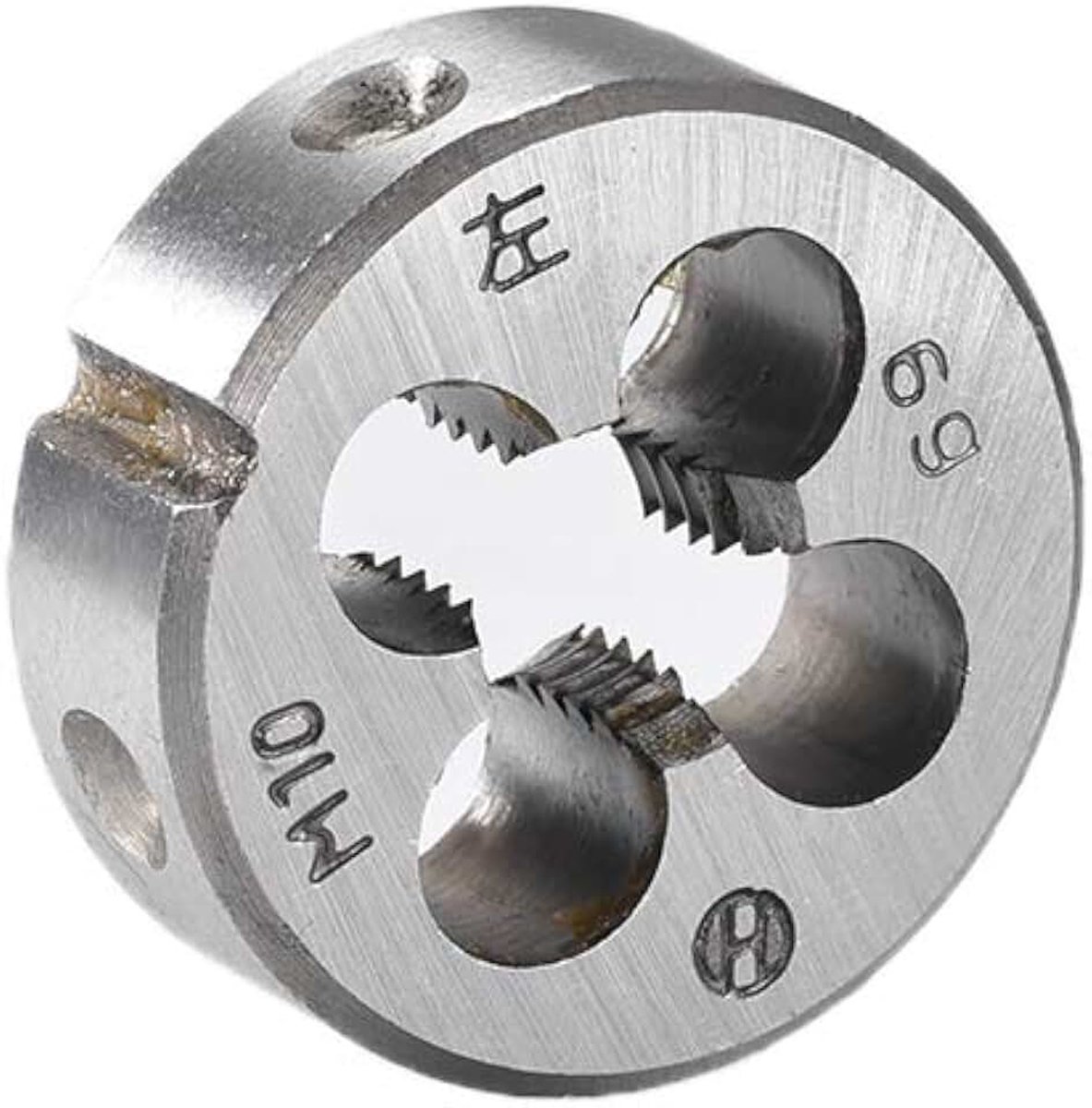 Sourcing map Metrisch linkshandige machine schroefdraad stempel HSS (sneldraaistaal) M10 M10x1,5 omtrek