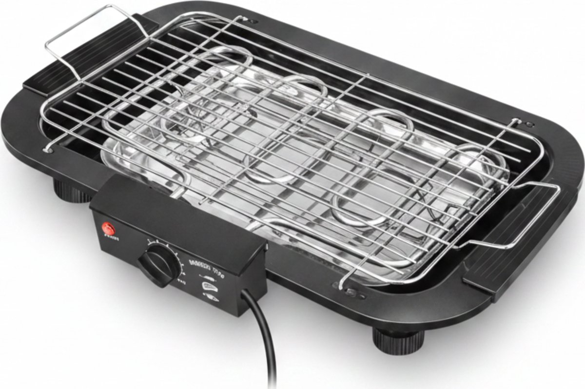 Zaltino - Elektrische BBQ grill - 2000W - Verstelbare hoogte