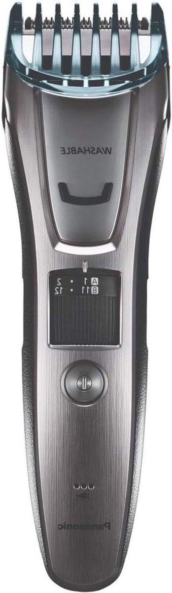 Baardtrimmer Heren - Grooming Trimmer - Gezichtsverzorging - 39 Precisie Lengtes - 1 mm tot 20 mm - Zwart