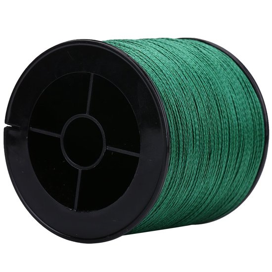 Dailygoods- Vislijn 300m - Gevlochten 4 Strengen - Super Sterk - Multifilament - Hoge Taaiheid - Weerstand Vermindering - Visdraad van Dailygoods — afbeelding 4