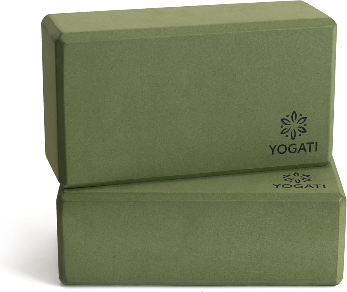 Yogablok set van 2 - EVA-schuim met hoge dichtheid - antislip - perfect voor yoga - SnelShoppen