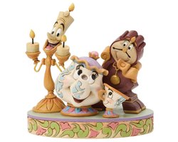 Disney Traditions Heart of the Castle - Beauty & the Beast - Lumiere / Cogsworth / Ms Potts
