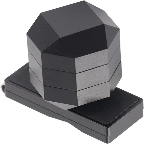 Biljart Krijt Houder - Keu Krijt Clip - Biljart Accessoires - Magnetisch Ontwerp - Compact Formaat - Zwart — afbeelding 3