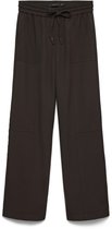 Vero Moda Broek Vmbestie Mw Wide Pocket String Pant 10352832 Chocolate Torte/solid Dames Maat - W32 X L32