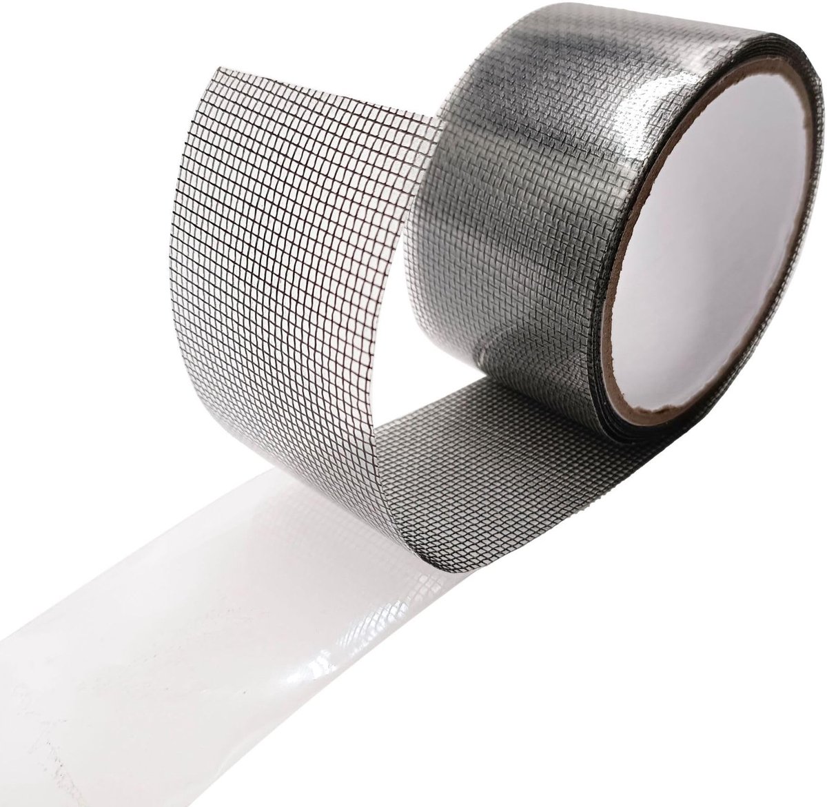 Reparatietape muggennet raam 5 cm x 5 m - glasvezel grijs - zelfklevend - eenvoudige reparatie - SnelShoppen