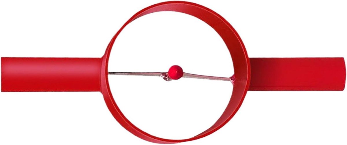 Handmatige Houtsplijter - Houtsnijgereedschap Doe-het-zelf - Brandhout Voorbereiden - Solide Stalen Constructie - 8 cm Diameter - Zilver