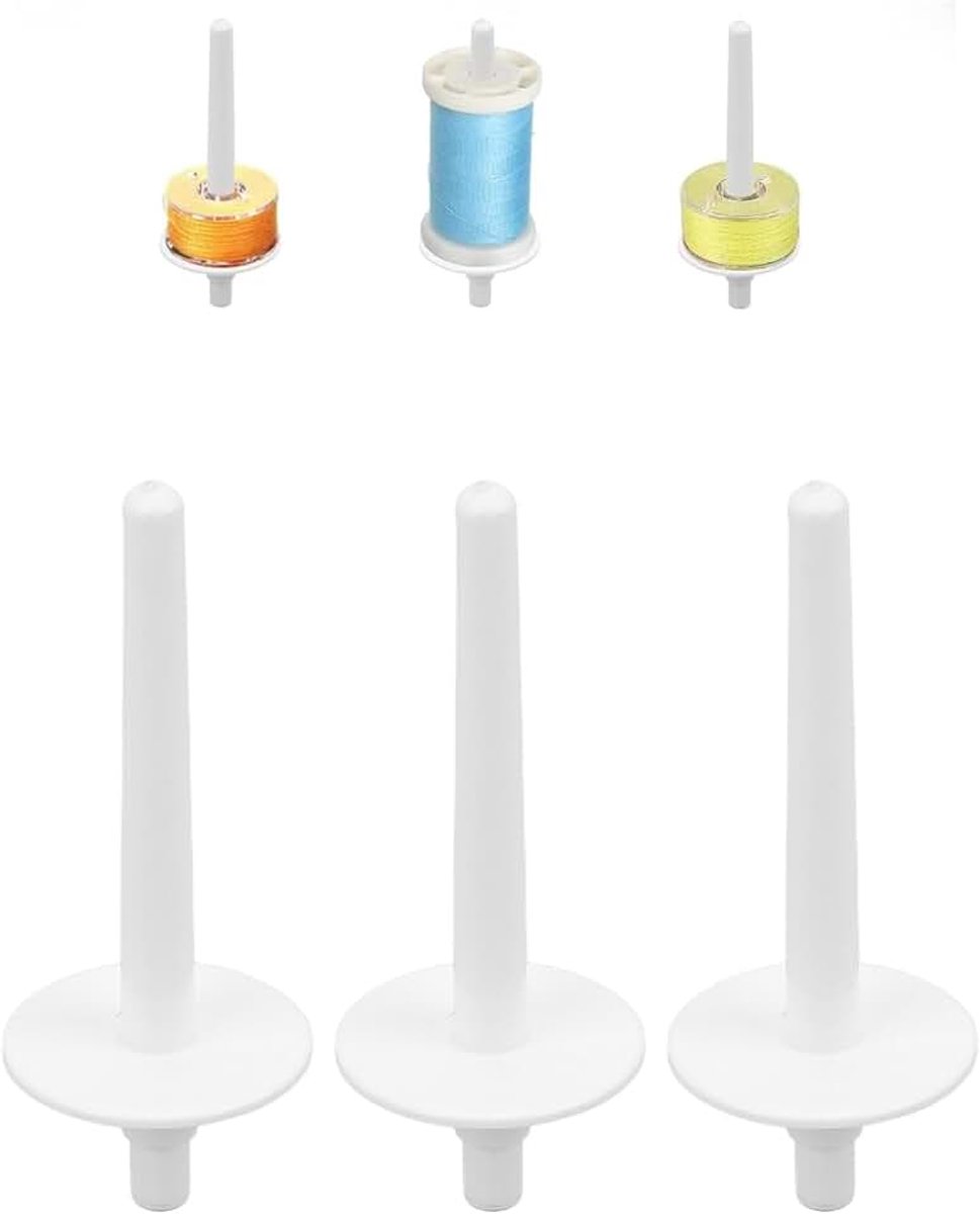 3 Stks Spool Pin Huishoudelijke Naaimachine Vervanging Spoel Reel Spool Houder Extra Spool Pin voor Singer: