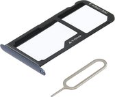 MMOBIEL Sim Tray Kaart Houder Nano Slot voor Huawei P10 Lite (BLAUW)