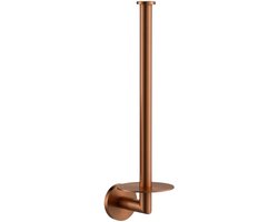 Porte-rouleau de rechange en Koper - pour 2 rouleaux - Porte-rouleau de rechange - suspendu - Koper brossé PVD